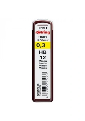 ROTRING KURŞUN KALEM UCU 0,3mm (HB)