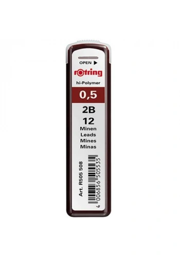 ROTRING KURŞUN KALEM UCU 0,5mm (2B)