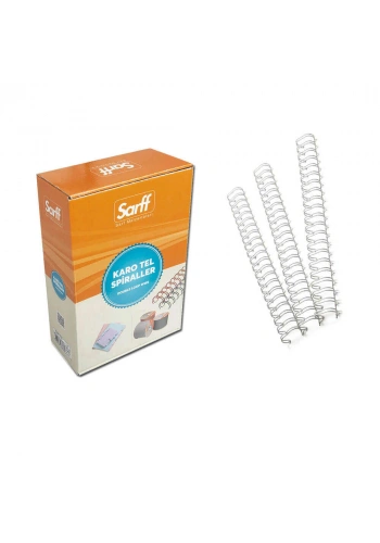 Sarff Spiral Tel 1-1/8 Inç 28,5mm 50li Beyaz