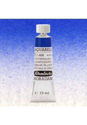 Schmincke Horadam Aquarell Tube 15ml Seri 1 Cobalt Blue Tone 486