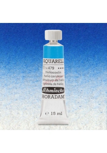 Schmincke Horadam Aquarell Tube 15ml Seri 1 Helio Cerulean 479