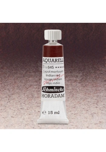 Schmincke Horadam Aquarell Tube 15ml Seri 1 Indian Red 645
