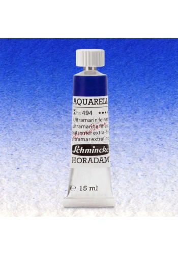 Schmincke Horadam Aquarell Tube 15ml Seri 2 Ultramarine Finest 494