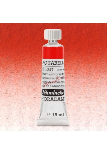 Schmincke Horadam Aquarell Tube 15ml Seri 3 Cadmium Red Middle 347