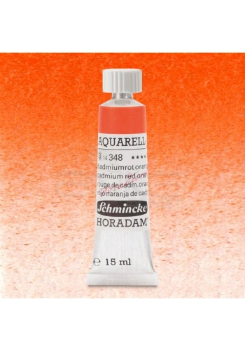 Schmincke Horadam Aquarell Tube 15ml Seri 3 Cadmium Red Orange 348