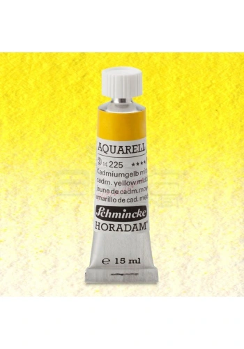Schmincke Horadam Aquarell Tube 15ml Seri 3 Cadmium Yellow Middle 225