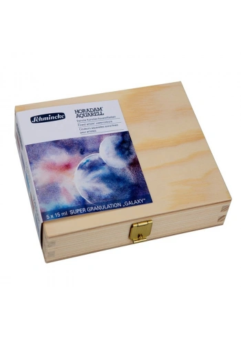 Schmincke Horadam Supergranulation Suluboya Galaxy Set Ahşap Kutu 5x15ml