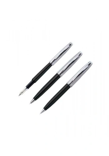 SCRİKSS 39 DOLAM KALEM+TÜKENMEZ KALEM+VERSATİL KALEM SETİ LACİVERT-KROM