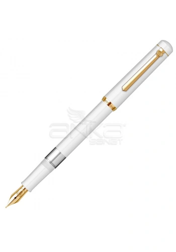 Scrikss 419 Dolma Kalem M Uç Beyaz