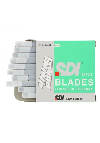 SDI Dar Maket Bıçağı Yedeği 1403 (1 Paket 10 Tüp 100 Adet)
