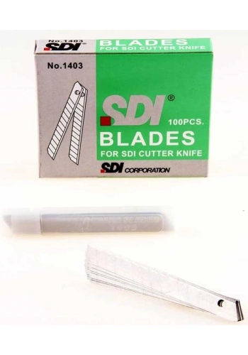 SDI Dar Maket Bıçağı Yedek Ucu 1403 (1 Tüp - 10 Adet)