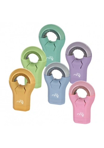 Serve Ring Pastel Silgili Kalemtraş SV-RING23DPPS