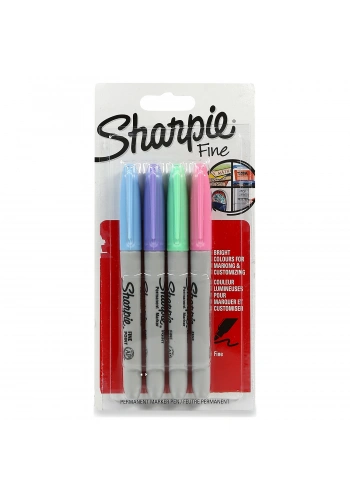 SHARPIE FINE PERMANENT MARKER 4 LÜ PASTEL RENKLER 2065402