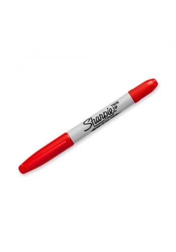 Sharpie Twin Çift Uçlu Permanent Markör Kırmızı 811110
