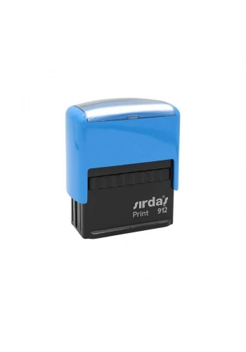 Sırdaş Otomatik Kaşe 19 x 51 mm Mavi