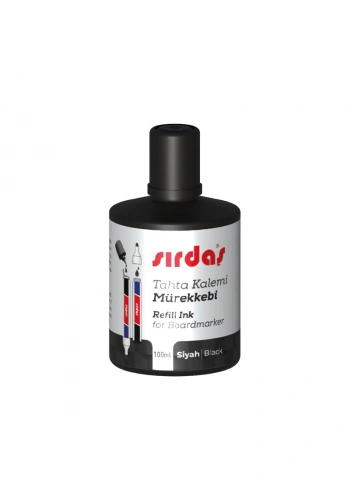 SIRDAŞ SİYAH TAHTA KALEMİ MÜREKKEBİ 100 cc.