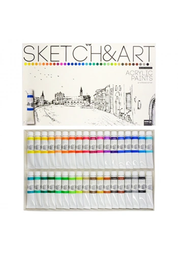 Bruno Visconti Sketch&Art Akrilik Boya Seti 36x12ml No:70-0056
