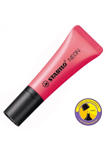 Stabilo Neon Fosforlu Kalem Pembe 72/56