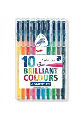 STAEDTLER TRIPLUS COLOR KEÇELİ KALEM 10LU