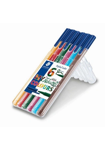 Steadtler Triplus 6’Lı Keçeli Kalem 323