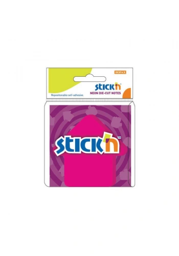 Stick’n Arrow Yapışkanlı Not Kağıdı Neon Pembe 21181