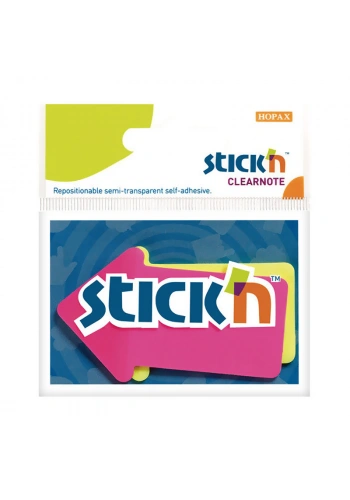 STİCKN 21141 YAPIŞKANLI OK NOT KAĞIDI 50x76 60 YAPRAK 2 RENK