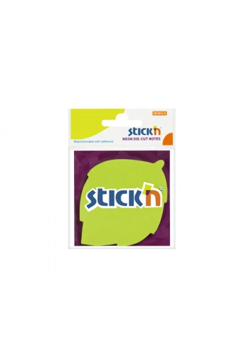 STİCKN 21180 YAPIŞKANLI YAPRAK NOT KAĞIDI 70x70 50 YAPRAK YEŞİL