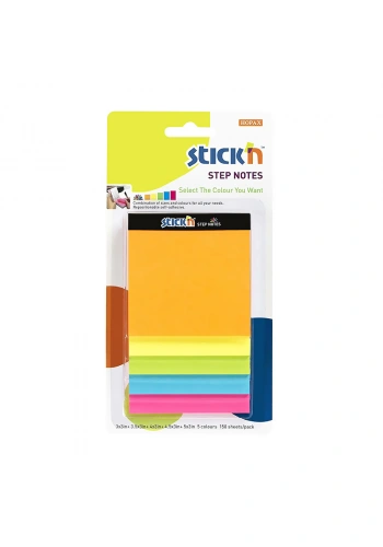 STİCKN 21423 YAPIŞKANLI NOT KAĞIDI 76x76 150 YAPRAK NEON 5 RENK