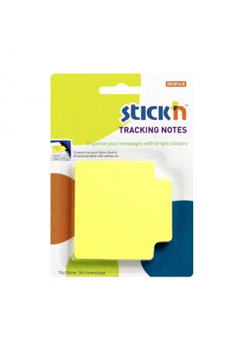 STİCKN 21478 YAPIŞKANLI NOT KAĞIDI 70x70 NEON SARI