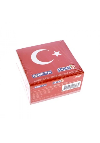 STİCKN 21606 YAPIŞKANLI KÜPNOT KAĞIDI TÜRKİYE 70x70 400 YAPRAK
