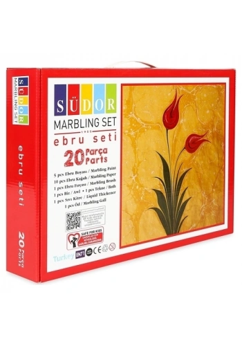 SÜDOR EBRU BOYASI SETİ A4 SD-85A4