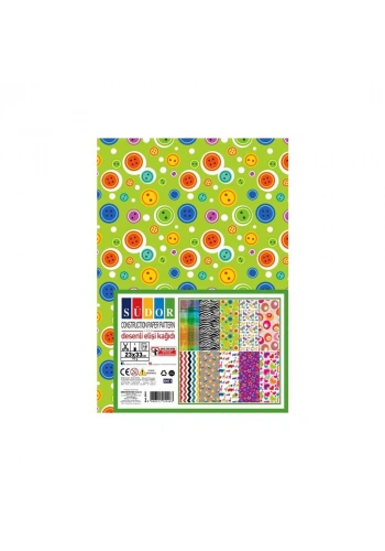 Südor Elişi Kağıdı 10 Desenli 23x33 cm 90 gr