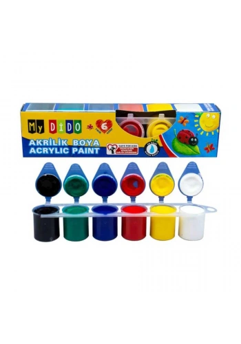 Südor My Dido Akrilik Boya 30 ml x 6 Renk Şişe