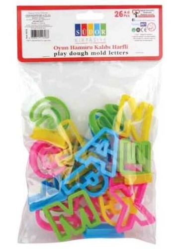 Südor Oyun Hamuru Kalıbı Harfli 26lı