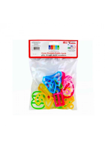 Südor Oyun Hamuru Kalıbı Sayılı 15li