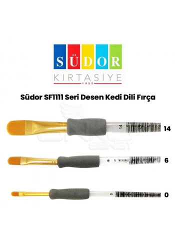 Südor SF1111 Seri Desen Kedi Dili Fırça