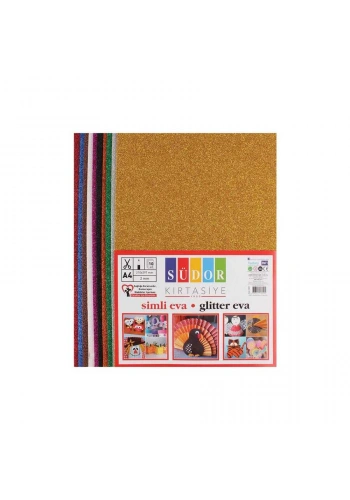 Südor Simli Eva A4 Karışık 10 Renk