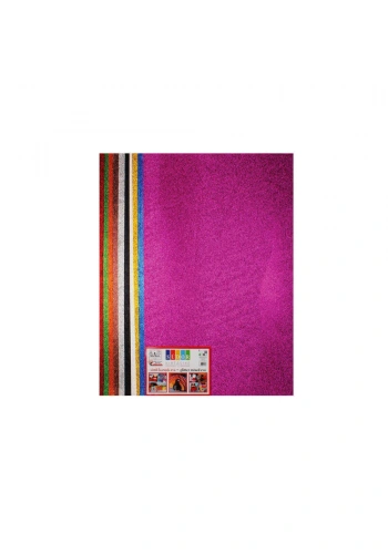 Südor Simli Yapışkanlı Eva 50x70 cm Karışık 10 Renk