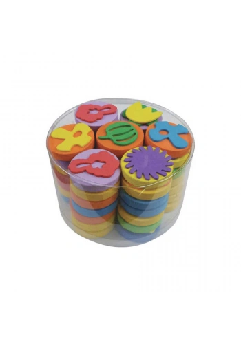 Südor Sünger Baskı Eva Kavanoz 49lu