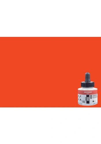 Talens Amsterdam Acrylic Ink 30ml 257 Reflex Orange