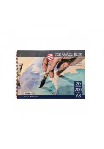 TALENS RESİM BLOĞU A3 20 YAPRAK 200gr (T200A3 2000)