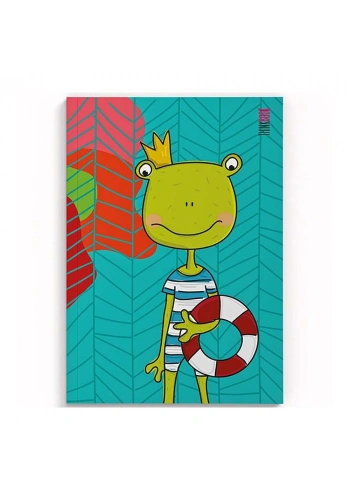 Thinkbook 13x21 Renkli Yaz Minnak Kurbağa