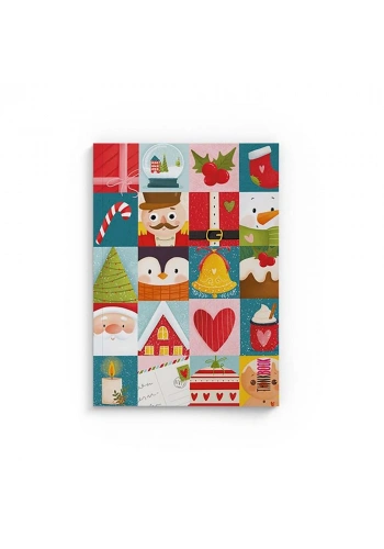 Thinkbook Kış Serisi Kartpostal 10,5x14 96 Sayfa Çizgisiz Defter