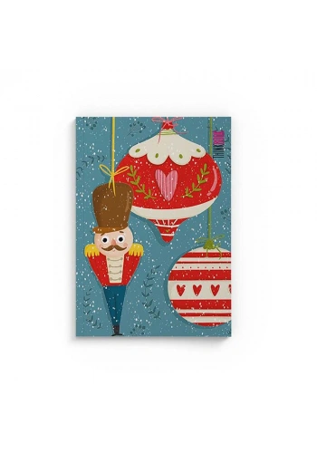 Thinkbook Kış Serisi Muhafız 10,5x14 96 Sayfa Çizgisiz Defter