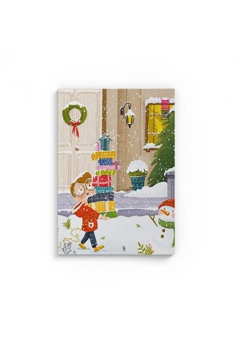 Thinkbook Kış Serisi Noel Heyecanı 10,5x14 96 Sayfa Çizgisiz Defter
