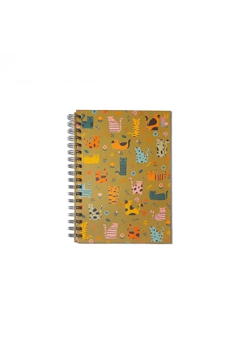 Thinkbook Ofis Serisi Defter 17x24cm Cats