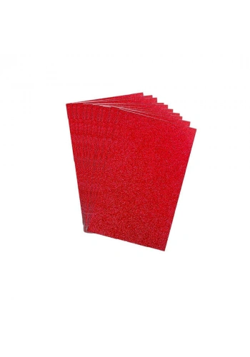 Ticon Fon Kartonu 50x70 Simli Kırmızı 10lu