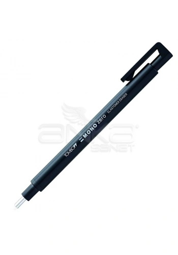 Tombow Mono Zero Kalem Silgi Yuvarlak Uç Siyah 2.3mm