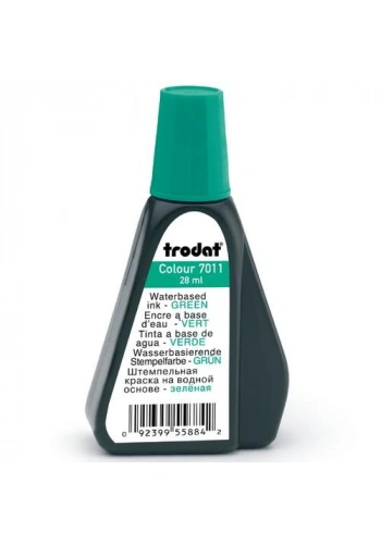 TRODAT 7011 ISTAMPA MÜREKKEBİ 28cc YEŞİL