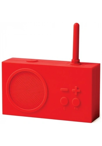 Lexon Tykho 3 Radyo ve Bluetooth Hoparlör Kırmızı LA119R9